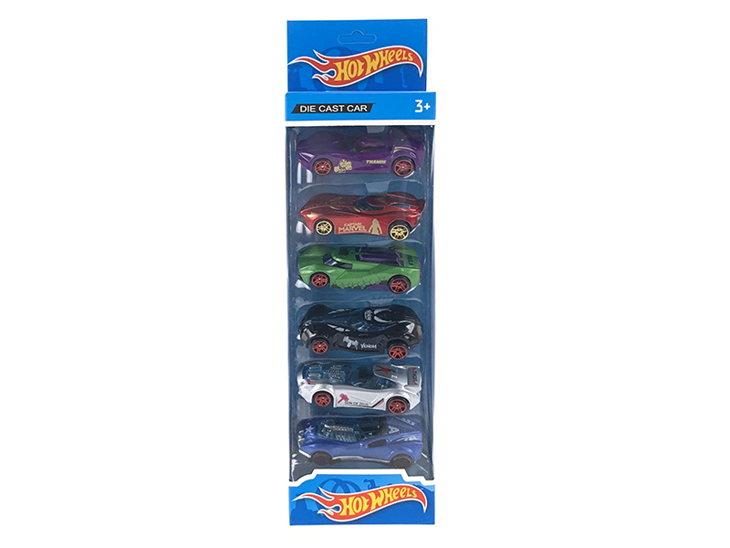 Simulated Alloy Cars 6pcs