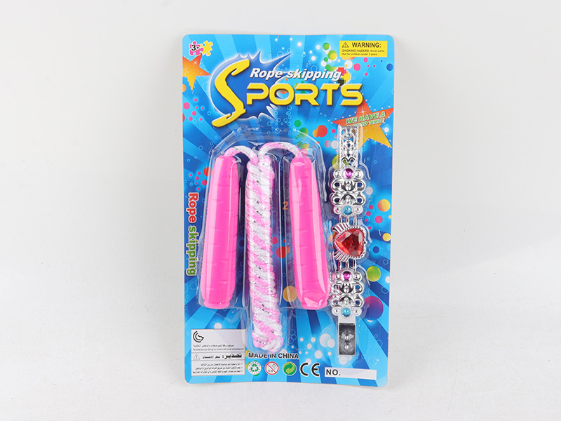 Rope Skipping + Electroplating Bracelet