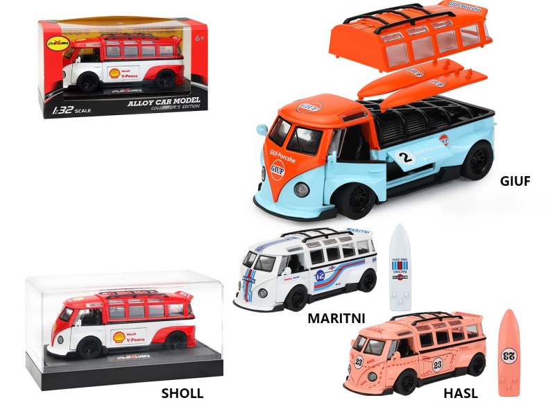 1:32 Volkswagen T1 Alloy Car Model