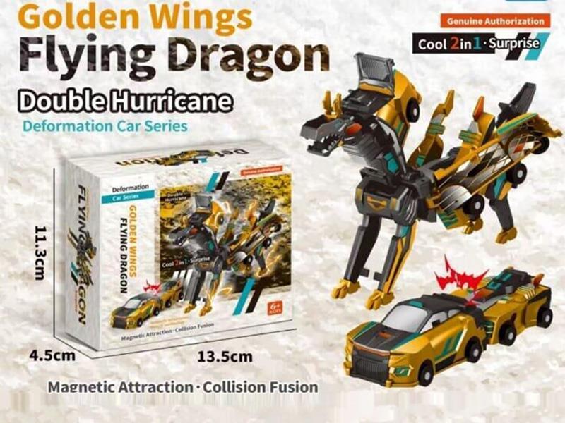 Transforming Golden Dragon