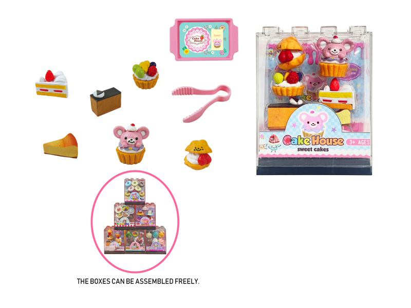 A Wooden Box Sundae Cake