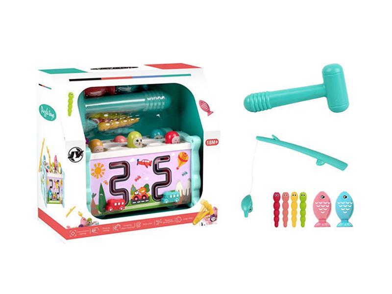 Hexahedral Harp Fishing Toy