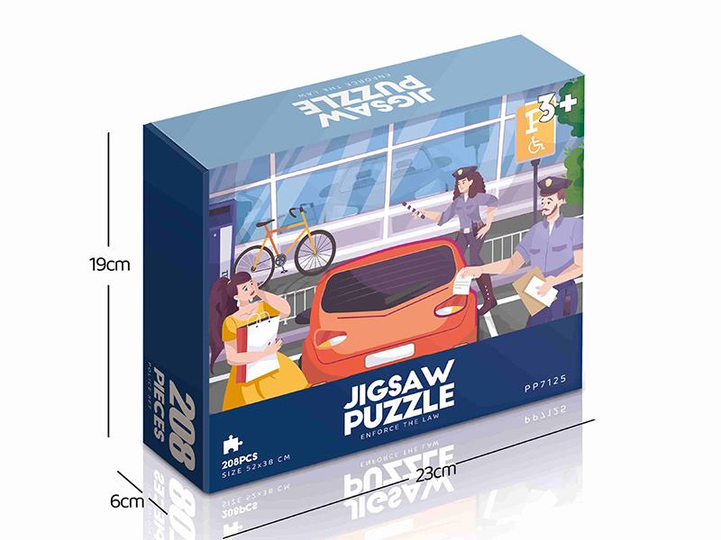 208pcs Jigsaw Puzzle - Enforce The Law