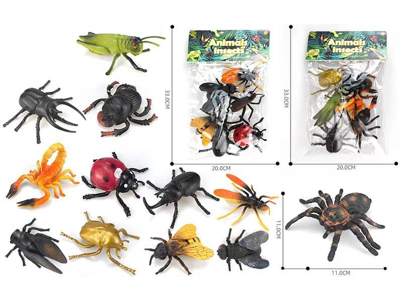6PCS Insect Toy Set