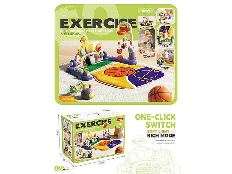 Multi-Functional Basketball Fitness Rack/Bed Bell