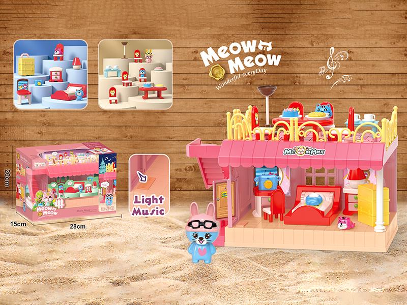 Meow Meow Two-Story Villa