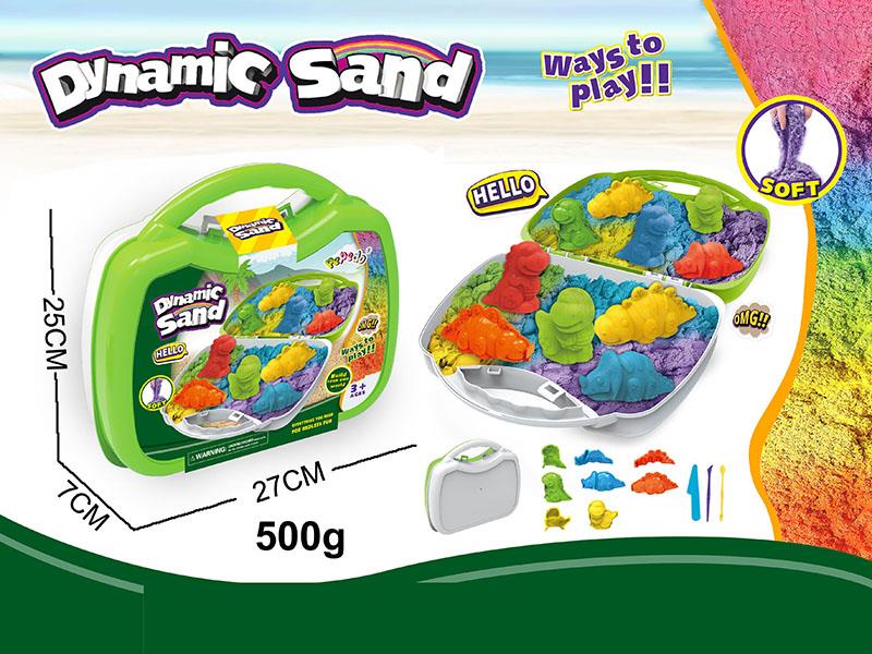 Space Soil 5D Dinosaur Mold Hand Box Series(500g)