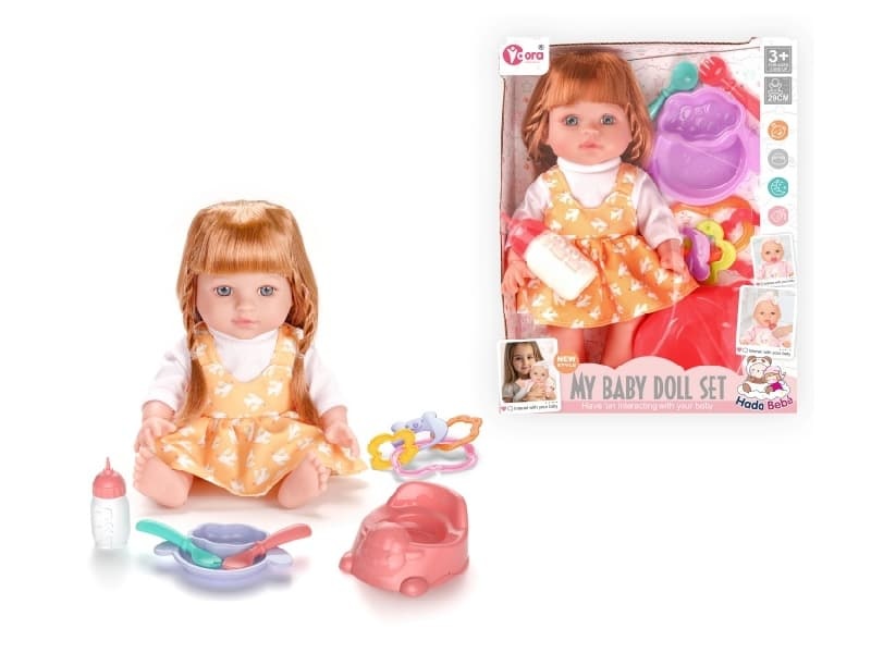 12 "4 Tone Vinyl Doll Set