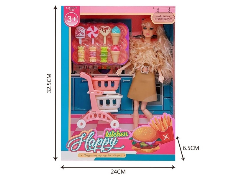 11.5 "Doll With Accessories