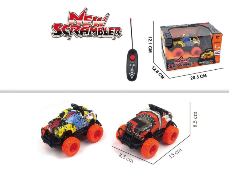 2-Channel  Remote Control Mini Car