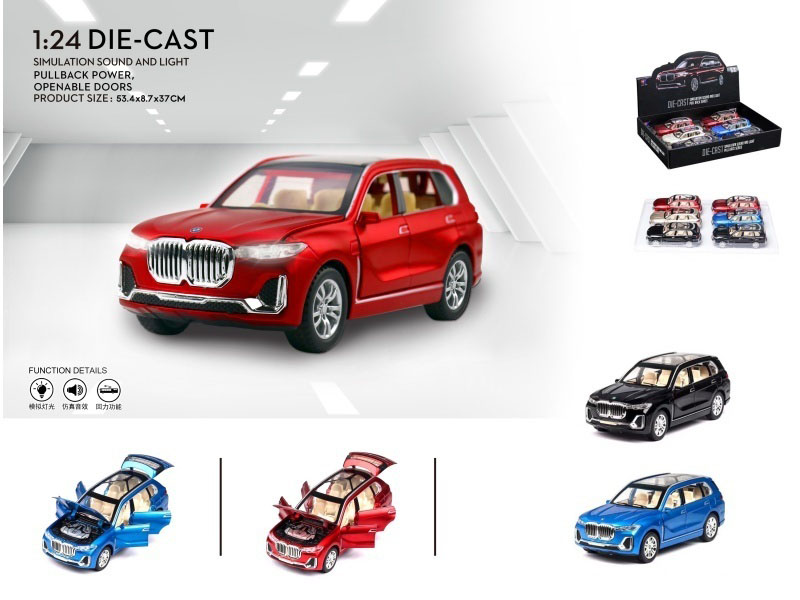 1:24 Bmw X7 Street Car