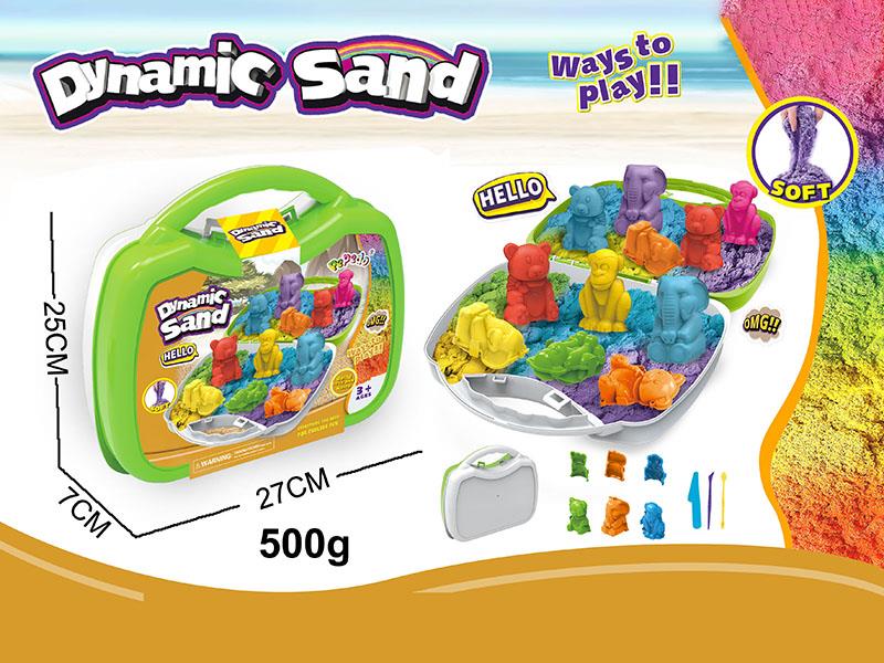 Space Soil 5D Animal Mold Hand Box Series(500g)