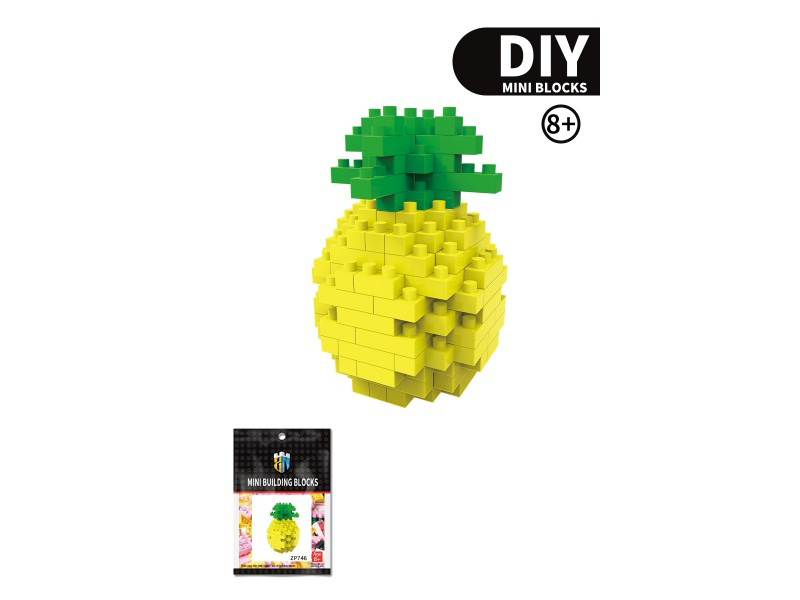 Pineapple Building Block Fruit Series 148 PCS