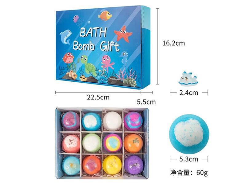Bath Bomb Gift 60g*12