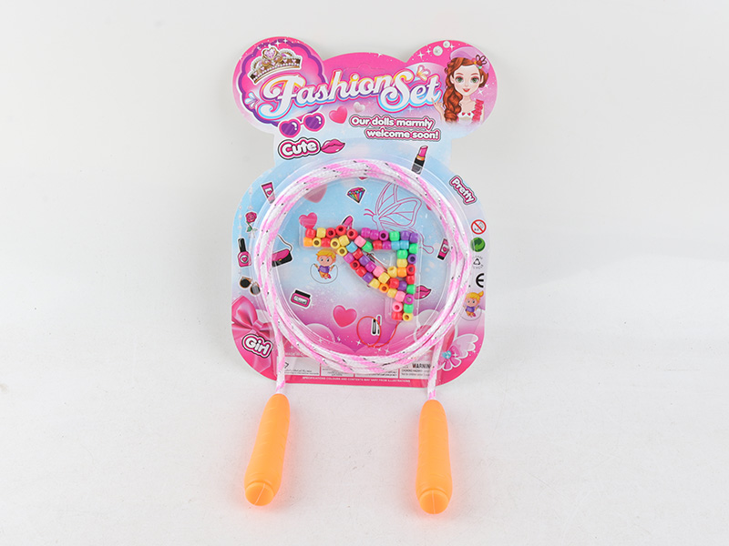 Rope Skipping + DIY Beads