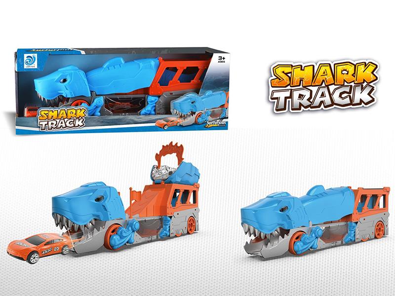 Shark Storage Car With 1 Alloy Car