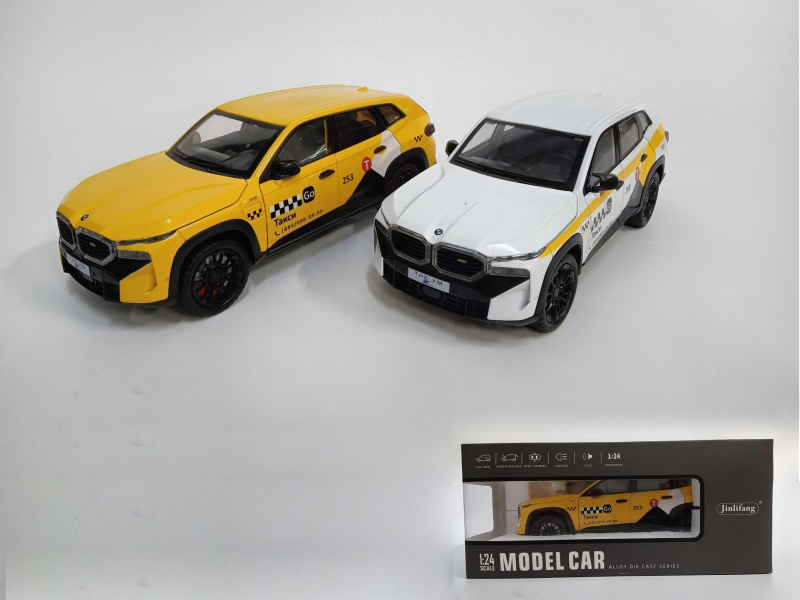 1:24 BMW XM Russian Taxi 1PCS