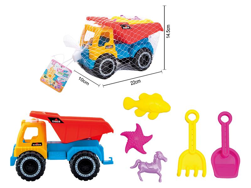Beach Toys Truck Set 6PCS