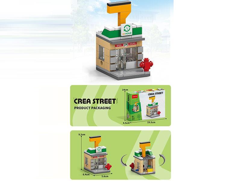 Building Blocks: 108 PCS For Convenience Store