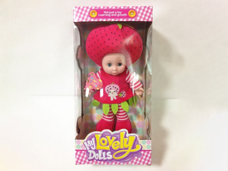 14-Inch Strawberry Music Doll
