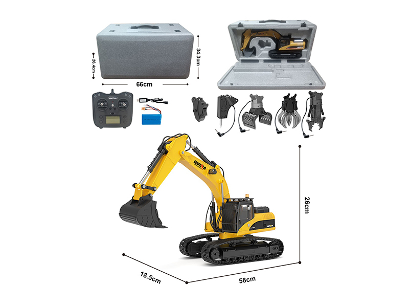 1:14 32CH All-Metal  R/C Excavator