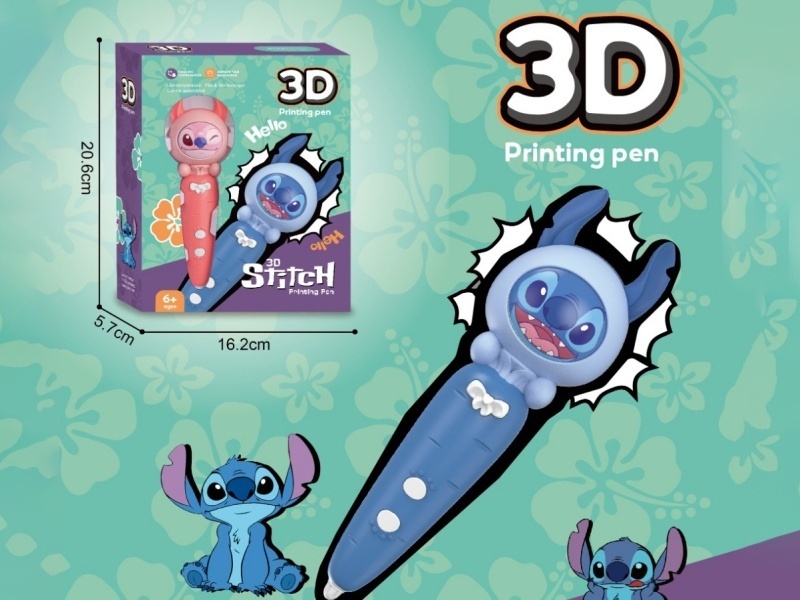 Stitch, Pcl Low-Temperature 3D Printing Pen, 3D Drawing Pen