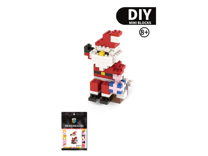 Christmas Series - 158 PCS Of Santa Claus Building Blocks