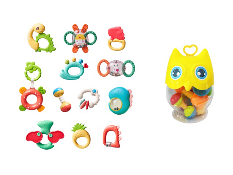 12PCS Owl Ring Bell