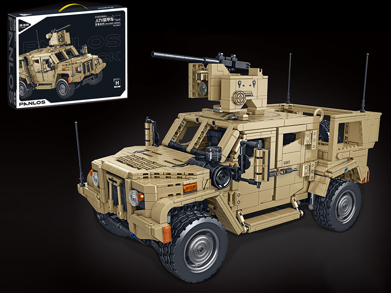 JLTV Armored Vehicle Small Particle Building Blocks 2479pcs