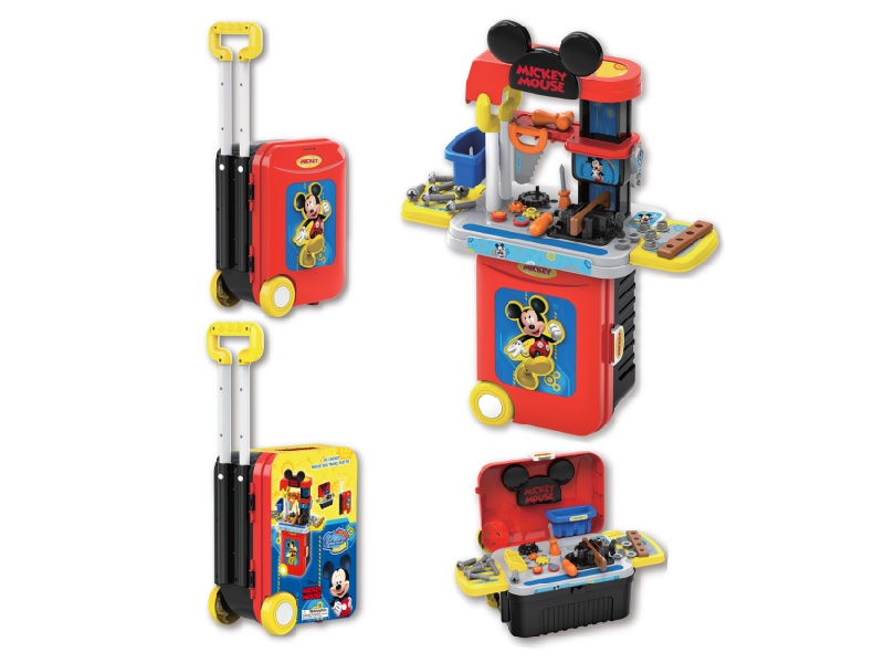 Mickey Series 3-In-1 Tool Toy Suitcase