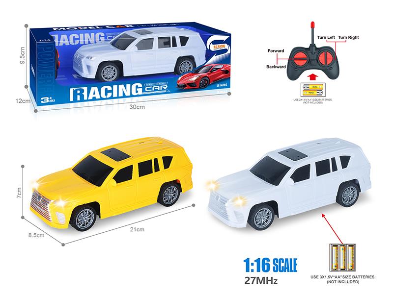 27Mhz 1:16 4-Channel Remote Control Lexus Simulation Car With Headlights(Not Included Batteries)