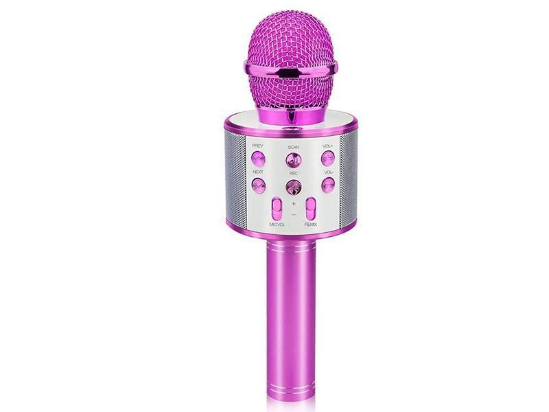 Pink Bluetooth Microphone