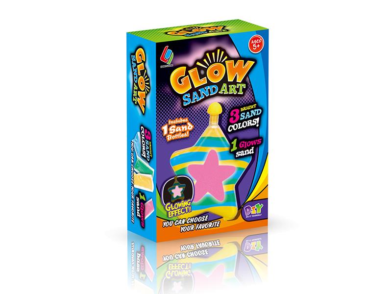 Creative Kids DIY Sand Art(Glow In The Dark)