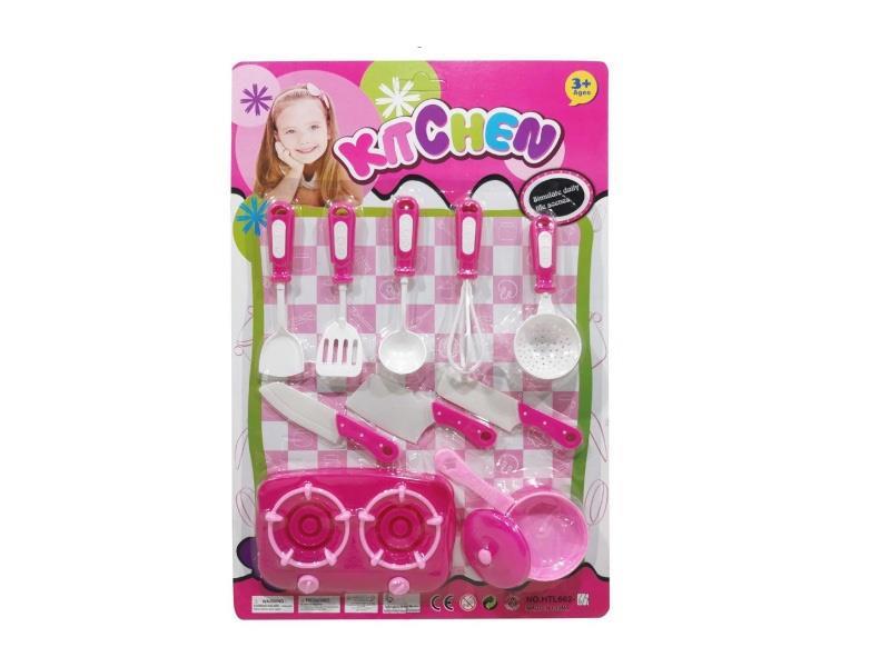 Realistic Color Cartoon Tableware (2 Mixed Sets)