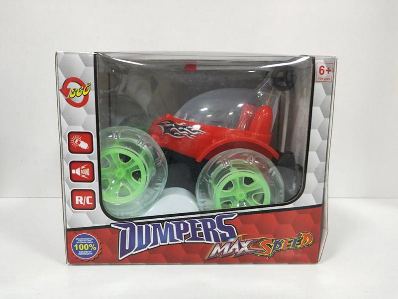 4-Channel Remote Control Stunt Car With Lights And Music