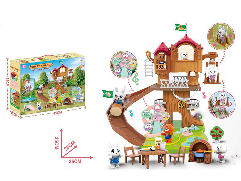 Forest House Track Amusement Park