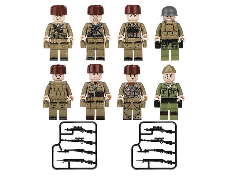 Volunteer Soldiers Building Blocks Figures Toys