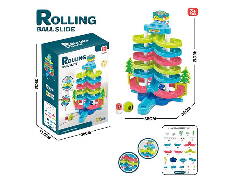 Rolling Ball Slide Toy
