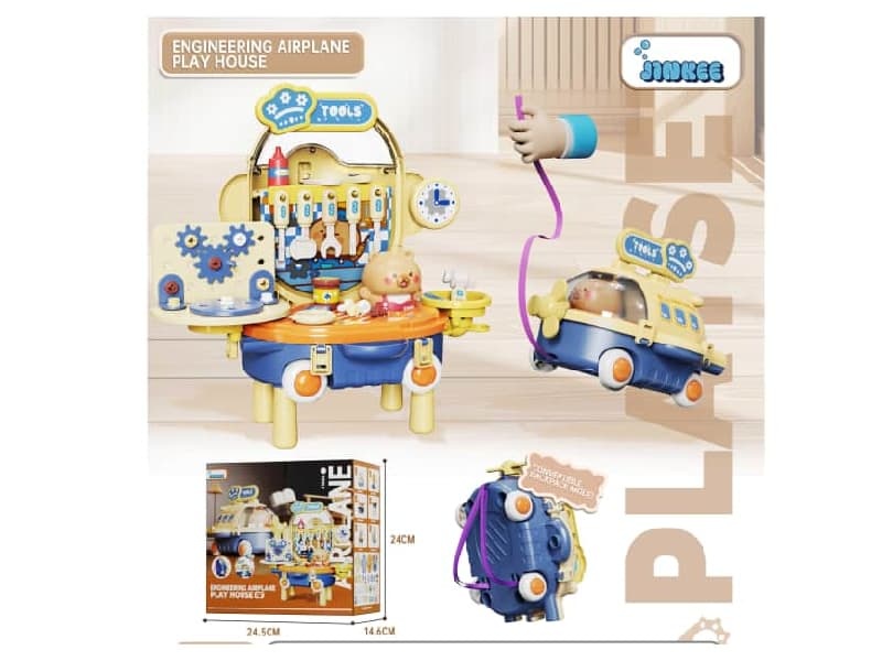 Mini-Airplane Pretend Play Tool Set