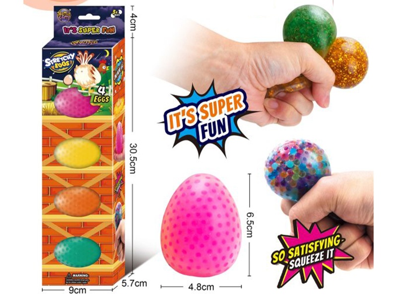 Shimmering Egg In Four Pieces