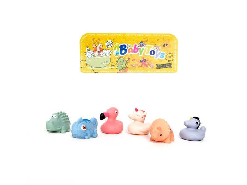 Vinyl Critters With Bb Whistles