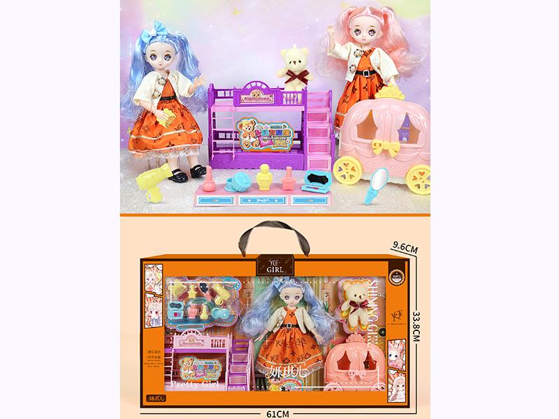 Fashion Doll Play House Toys