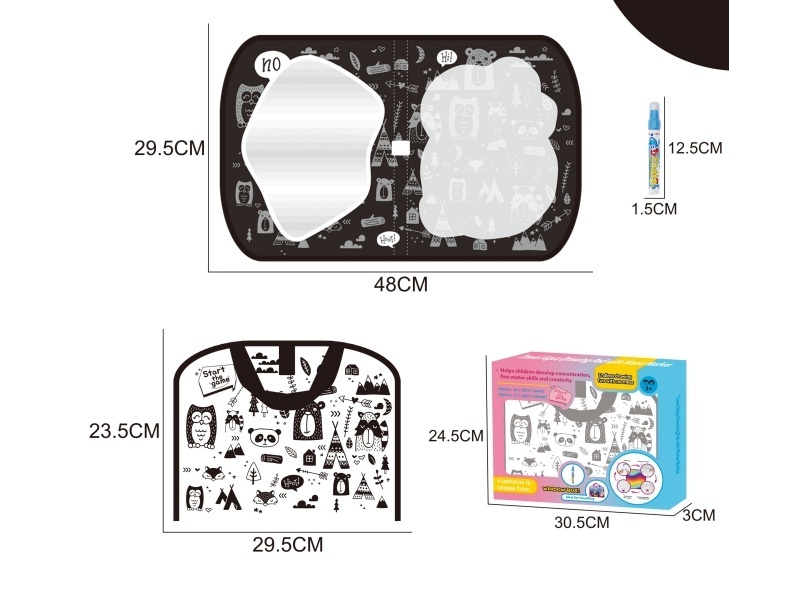 The Watercolor Album Is In Black And White