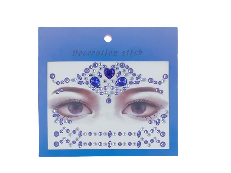 Face Crystal Stickers