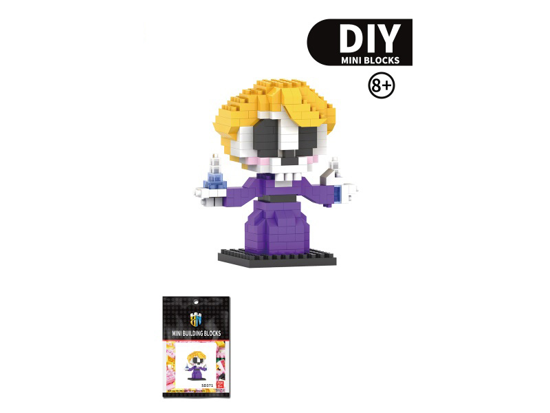 Halloween Series Skeleton Curie Building Blocks 288 PCS