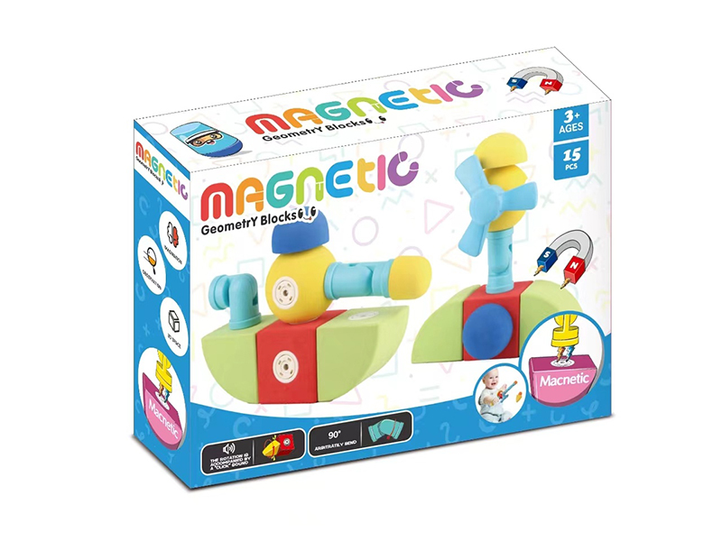 15PCS EVA Magnetic Building Blocks