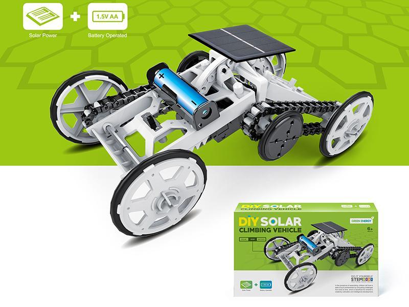 DIY 4WD Solar Climbing Car