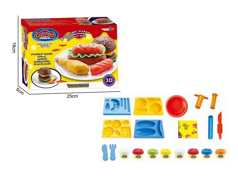 Fast Food Clay Set