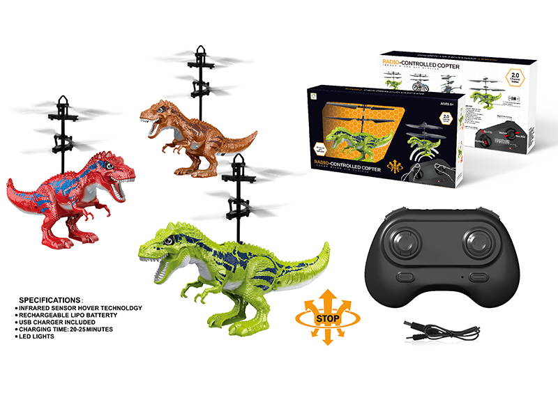 2-Channel Remote Control Dinosaur Air Vehicle