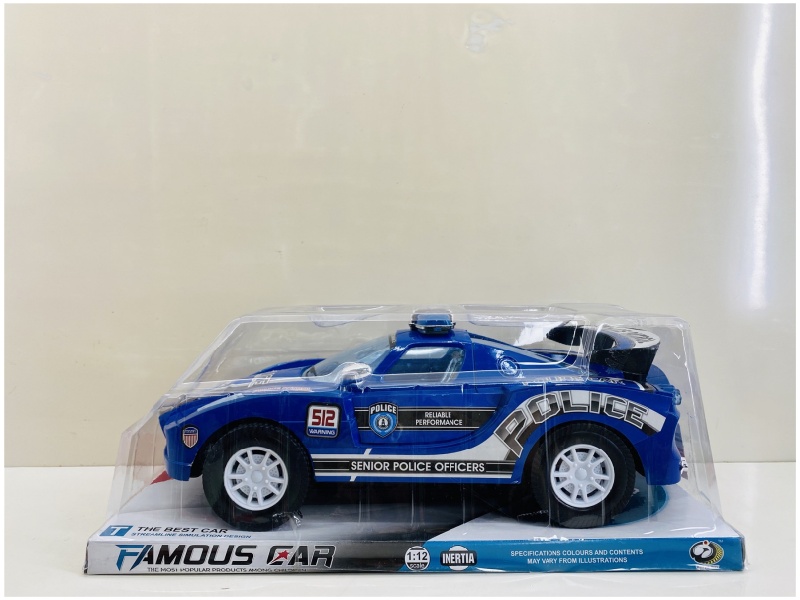 Friction Police Car Herd